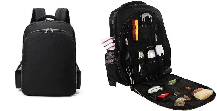 Portable Multifunctional Makeup Tool and Hairstylist Backpack