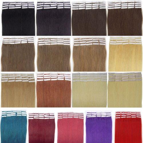 Hair Extensions 17 Color Tape