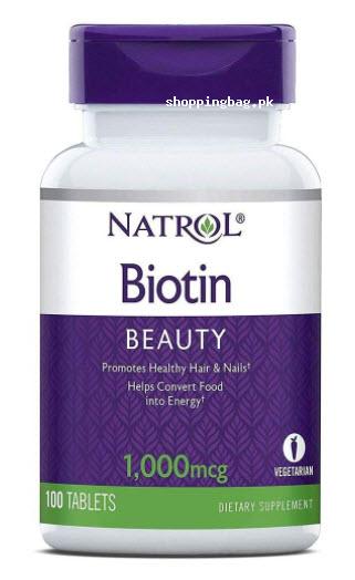 Natrol Biotin 1000 mcg tablets