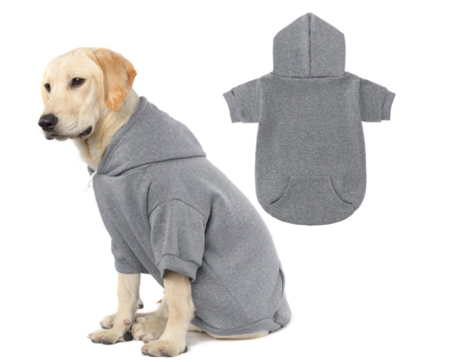 KOOLTAIL Basic Dog Hoodie Soft and Warm Clothes for XS-XXL Dogs