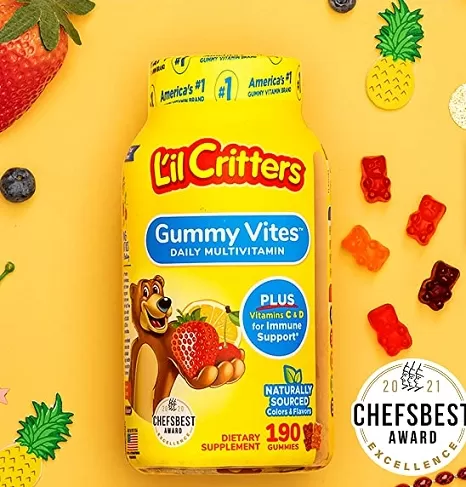 Lil Critters Gummy Vites Daily Multivitamins for Kids