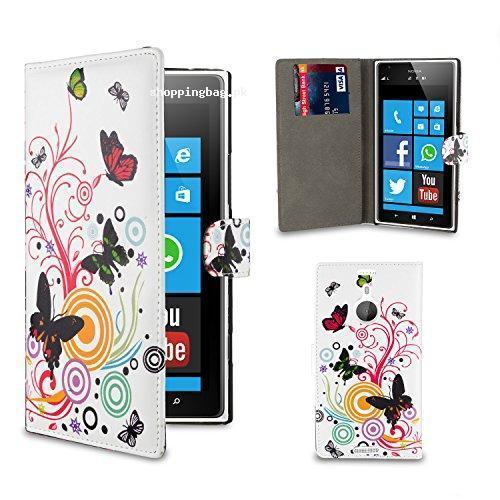 Book Leather Case for Nokia Lumia 1520 with Screen Protector