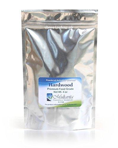 Hardwood Premium Food Grade Activated Charcoal Powder 4 oz