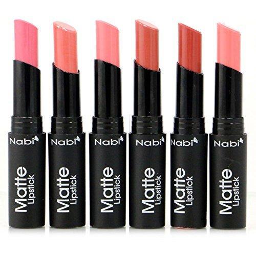 Nabi 6pc Lipstick Set of 6 Nude Colors