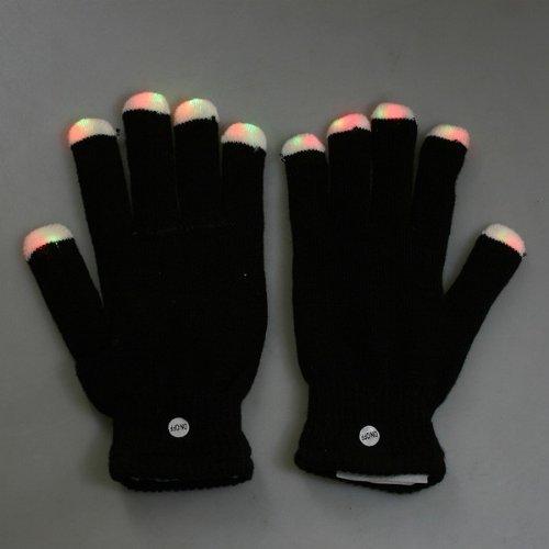 Fingers Glowing Gloves with LED