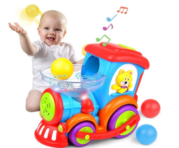 Kidpal Baby Ball Popping Train Toy for kids