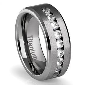 Titanium Wedding Ring for Men by Cavalier Jewelers