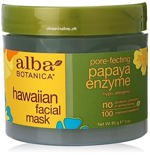 Alba Botanica Papaya Enzyme Facial Mask 3 Ounce