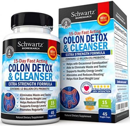 Schwartz Colon Detox & Cleanser for Weight Loss