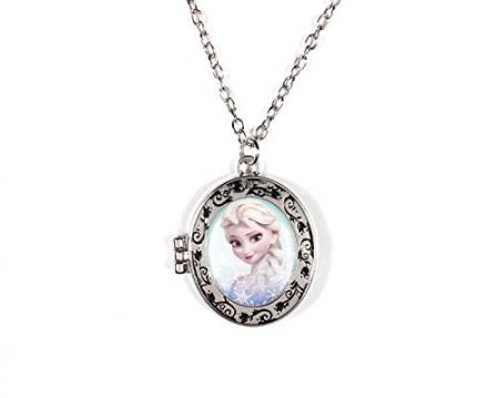 Frozen Elsa Image Locket Necklace