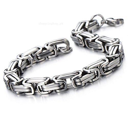 Felix Perry Masculine Style Stainless Steel Bracelet for Men