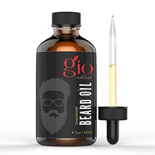 Gio Naturals Unscented Beard Oil