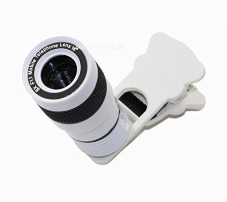 Juboury Universal 8x Zoom Mobile Phone Lens for iPhone, Samsung