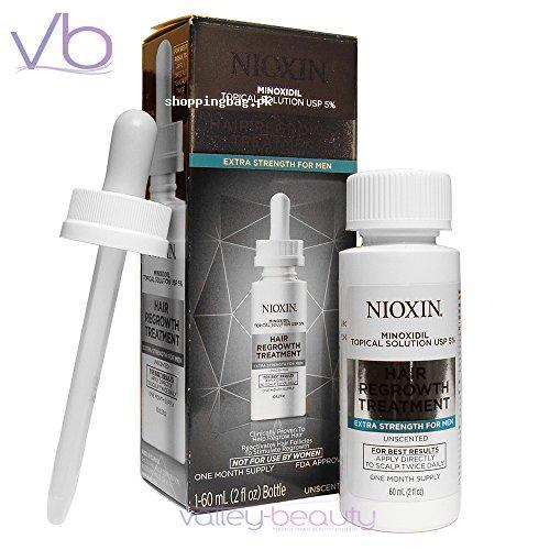 Nioxin Minoxidil Topical Solution 5% Hair Growth in Men 2 Ounce