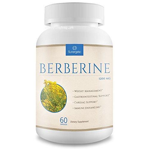 Sunergetic Berberine Dietary Supplement for weight Management
