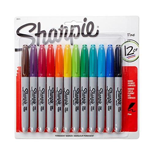 Sharpie 12-Pack Fine Point Permanent Markers