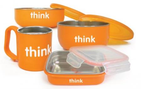 Complete BPA Feeding Set From ThinkBaby For Child Age 6 Months