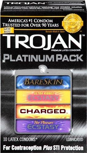 Trojan Condom Platinum Pack