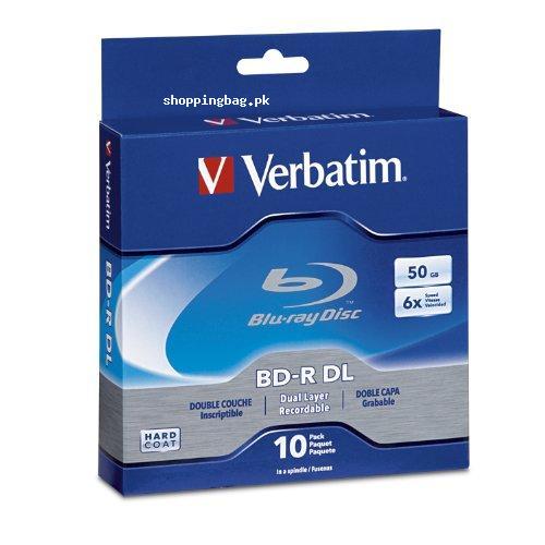 Verbatim Blu Ray Disc BD-R DL 50GB 6X to Store Video Audio File