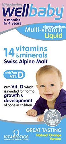 Vitabiotics Wellkid Baby and Infant 150ml Vitamins