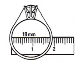 How to Measure Ring Size with a ruler