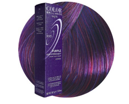 Ion Color Brilliance Brights Semi-Permanent Hair Color Purple