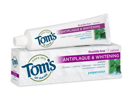 Tom's of Maine Natural Antiplaque & Whitening Toothpaste
