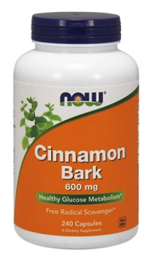 NOW Cinnamon Bark 600 mg