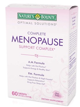Nature's Bounty Complete Menopause support Complex
