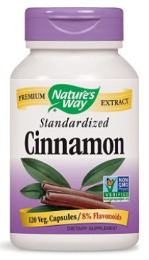 Nature's Way Cinnamon, 120 Vcaps