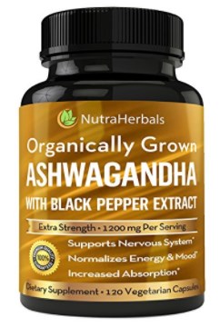 NutraHerbals Organic Ashwagandha Root Powder