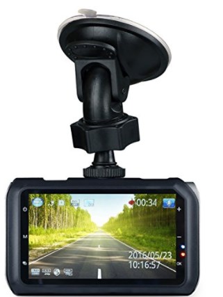 Z-Edge Z3 3-Inch 2K Ultra Full HD1296P 2560x1080 Car Dash Cam