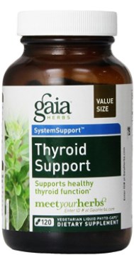 Gaia Herbs Thyroid Support Liquid Phyto-Capsules
