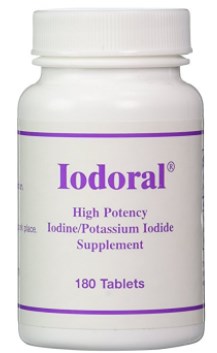 Iodoral, High Potency Iodine Potassium Iodide Thyroid Support Supplement