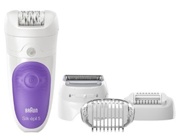 Braun Silk-épil 5 5-511 - Wet & Dry Cordless Electric Hair Removal Epilator for Women