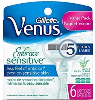 Gillette Venus Embrace Women's Razor Blade