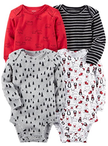Carter Baby Girls' Multi-Pk Bodysuits 