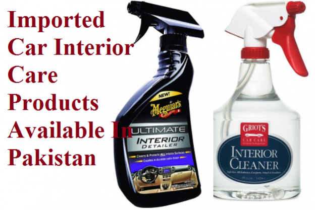Imported Car Interior Care Products Available In Pakistan