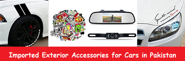 Imported Exterior Accessories for Cars in Pakistan