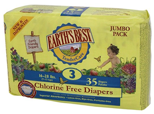 Earth's Best TenderCare Chlorine-Free Diapers