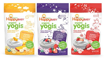 Happy Baby Organic Yogis Freeze-Dried Yogurt & Fruit Snacks