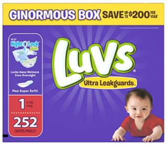 Luvs Ultra Leakguards Newborn Diapers