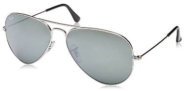 Ray-Ban 3025 Aviator Large Metal Mirrored Non-Polarized Sunglasses