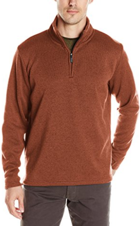 Wrangler Authentics Men's Sweater Fleece Quarter-Zip