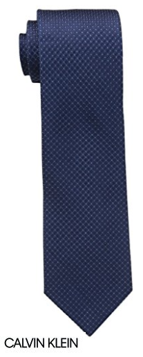 Calvin Klein Men's Steel Micro Solid A Tie
