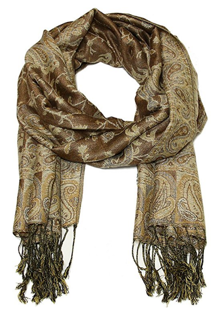 Falari Women's Woven Pashmina Shawl Wrap Scarf