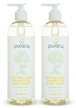 Puracy Natural Baby Shampoo & Body Wash