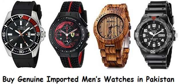 Buy Genuine Imported Men’s Watches in Pakistan