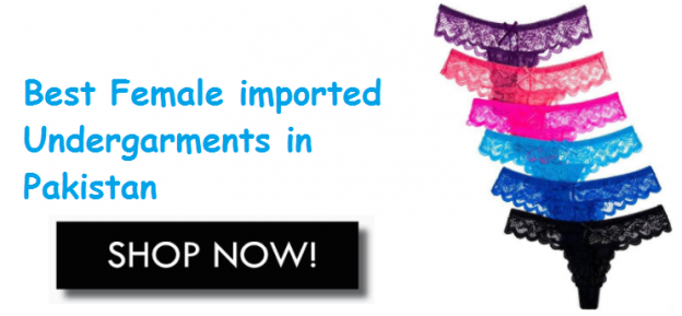 Best Female imported Undergarments in Pakistan