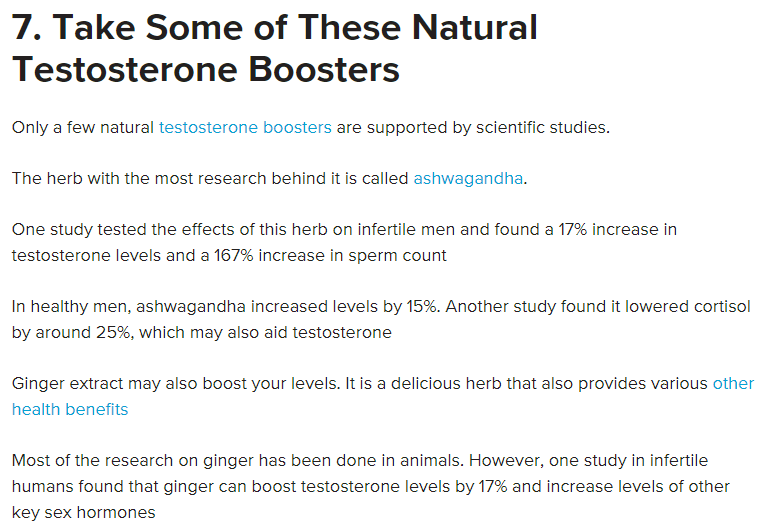 Take Some Quality Testosterone Boosters
